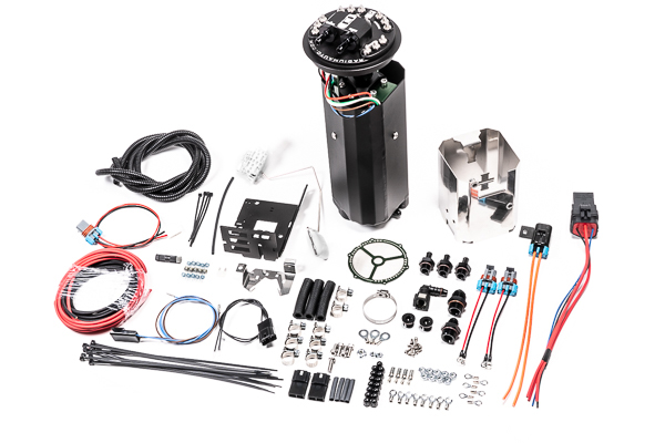 Radium Engineering — Radium Nissan R32 GT-R Fuel Hanger Surge Tank Walbro F90000274 - Pumps Not Included - view 4
